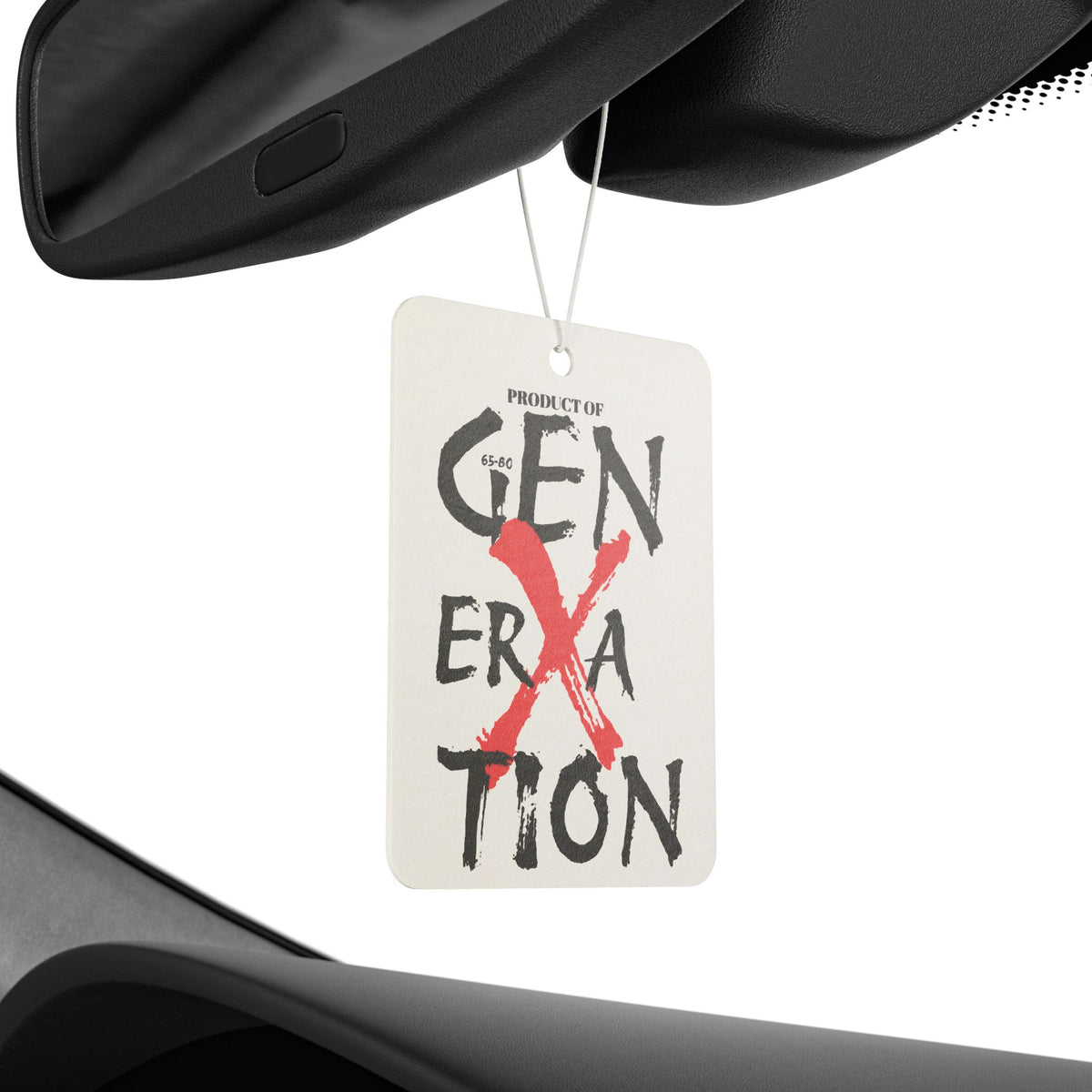 "Property of Generation X" Car Air Freshener