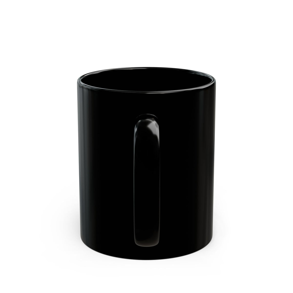 "T.H.D.S." Black Ceramic Mug (11oz, 15oz)