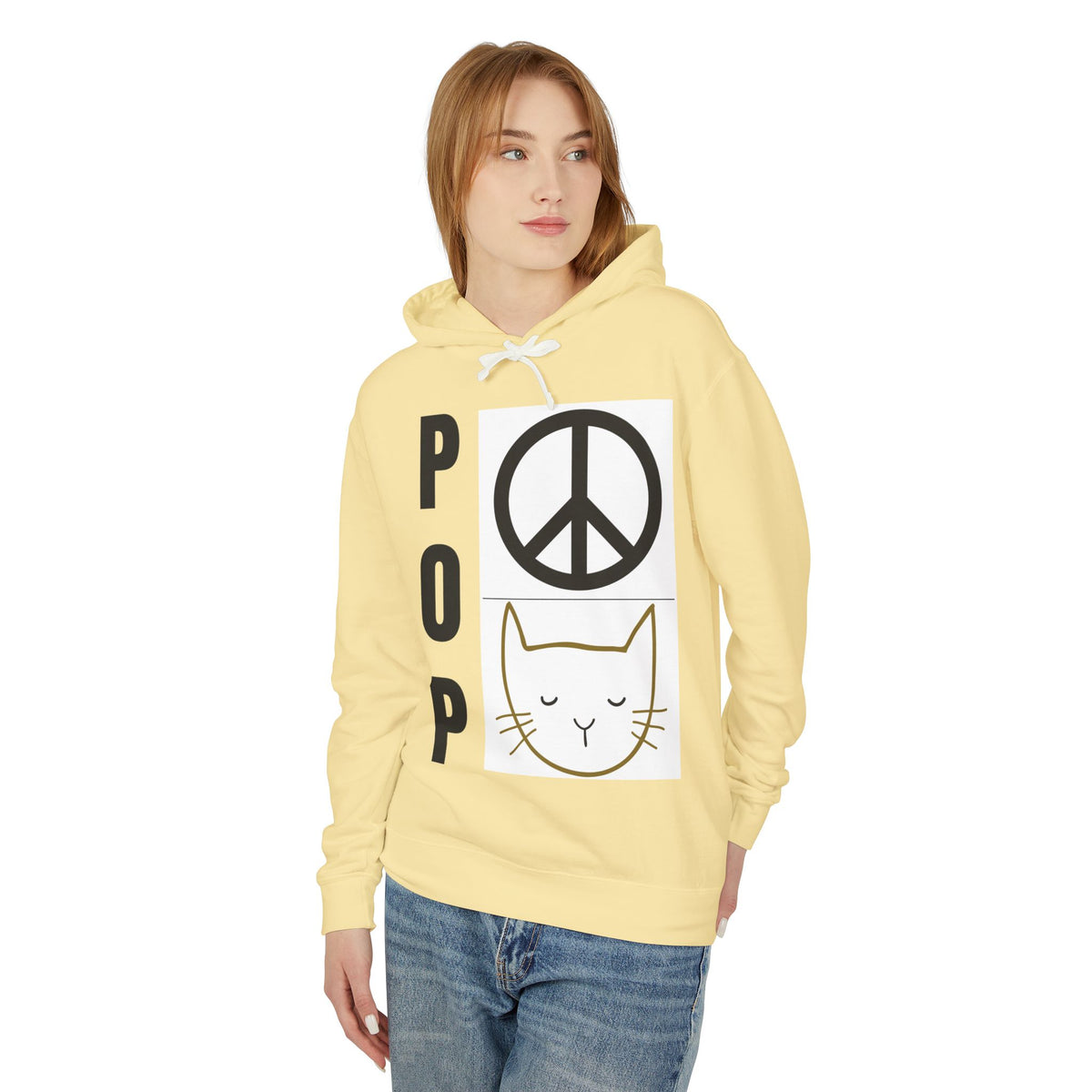 Unisex Lightweight Hooded Sweatshirt