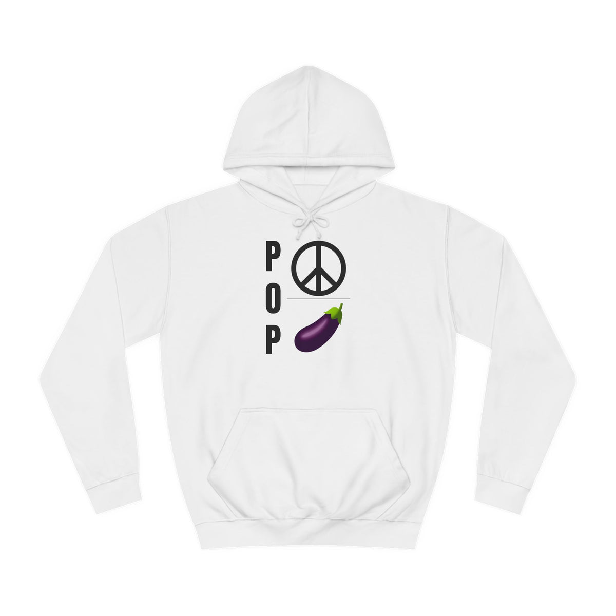 "Peace Ova" Unisex College Hoodie