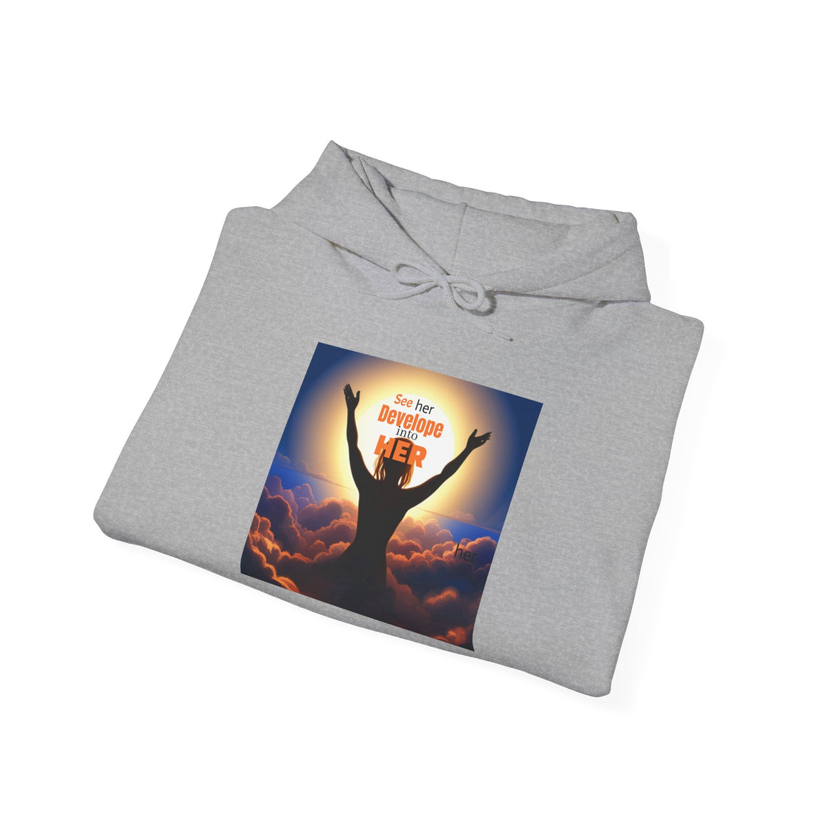 "Becoming Her" Unisex Heavy Blend™ Hooded Sweatshirt