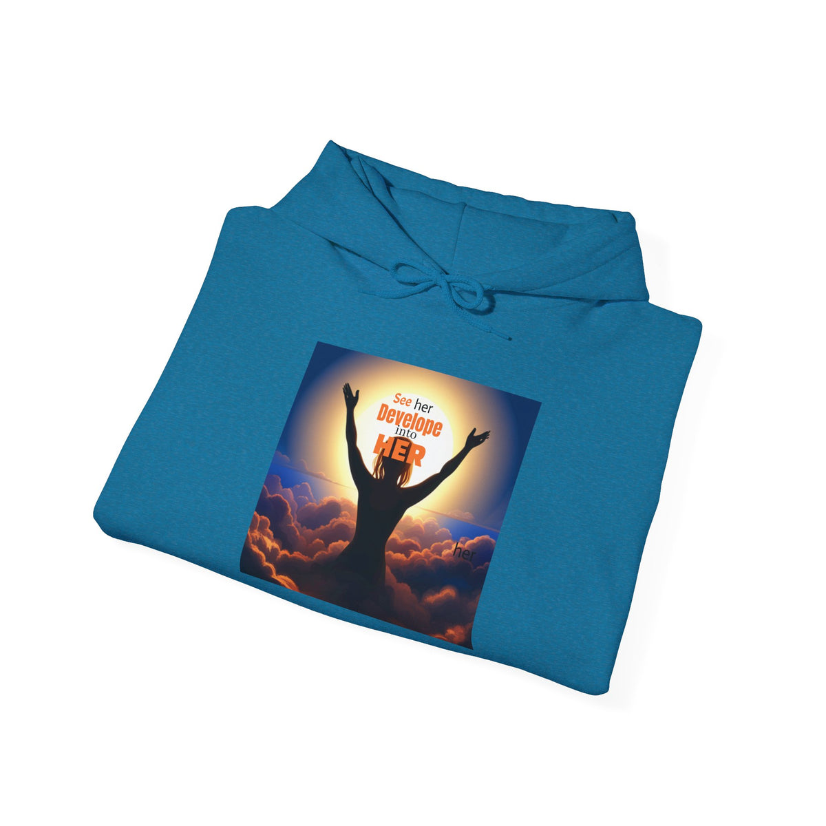 "Becoming Her" Unisex Heavy Blend™ Hooded Sweatshirt