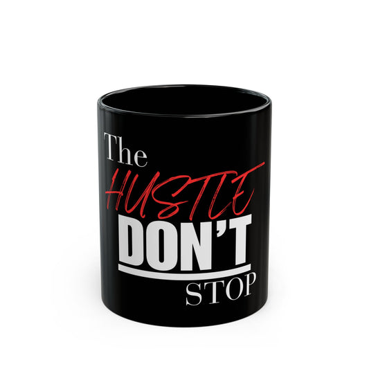"T.H.D.S." Black Ceramic Mug (11oz, 15oz)