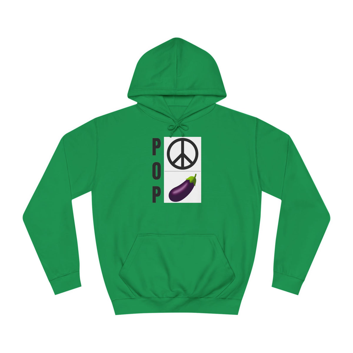 "Peace Ova" Unisex College Hoodie
