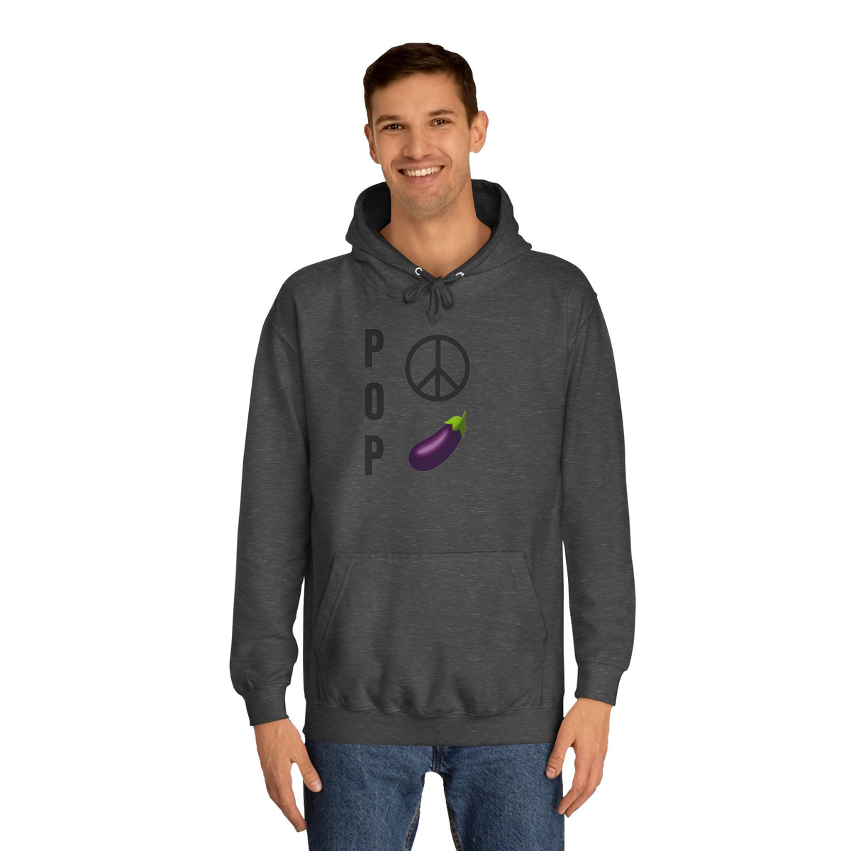 "Peace Ova" Unisex College Hoodie