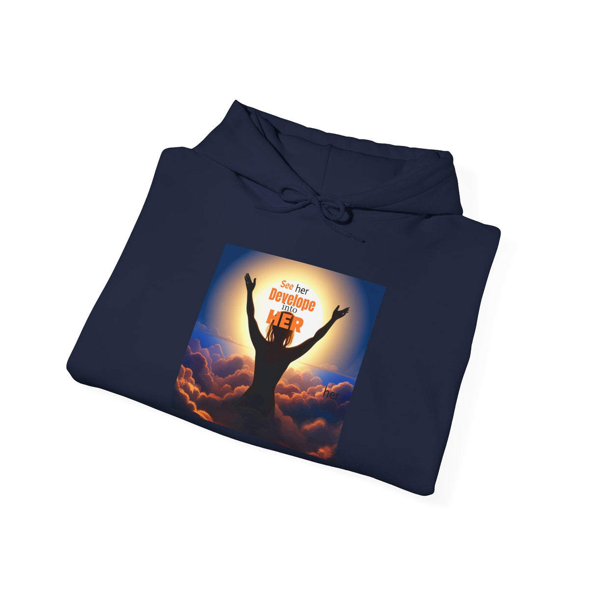 "Becoming Her" Unisex Heavy Blend™ Hooded Sweatshirt