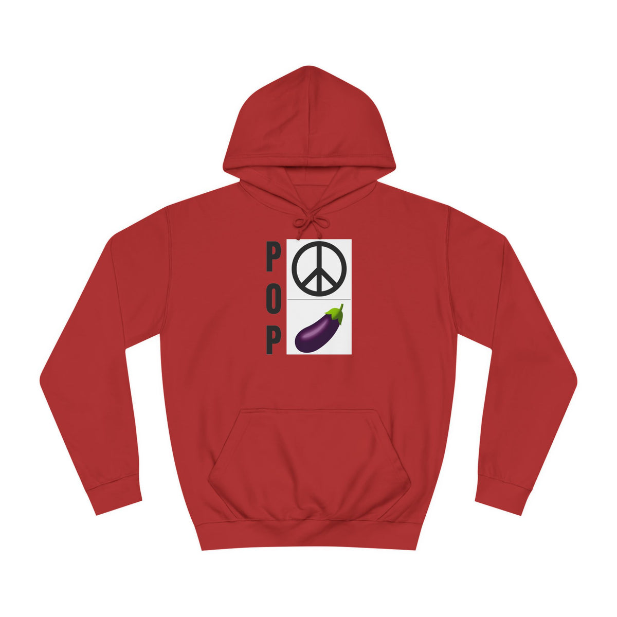 "Peace Ova" Unisex College Hoodie