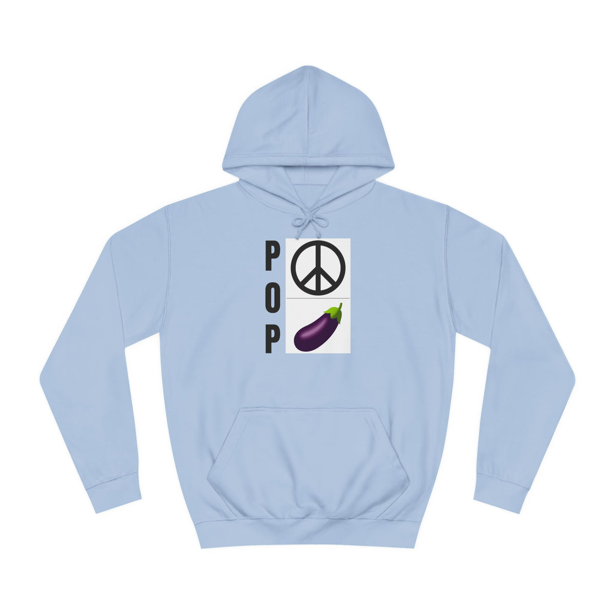 "Peace Ova" Unisex College Hoodie