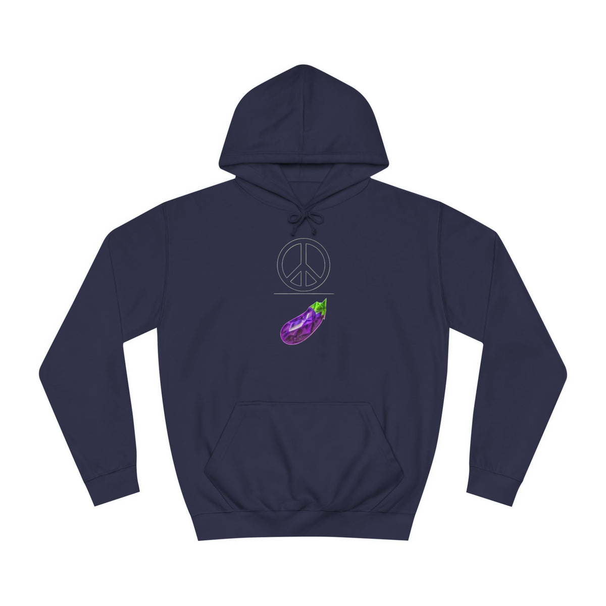 "Peace Ova" Unisex College Hoodie