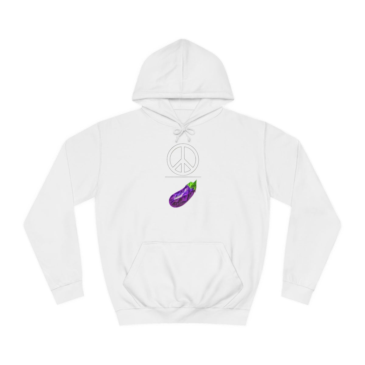 "Peace Ova" Unisex College Hoodie