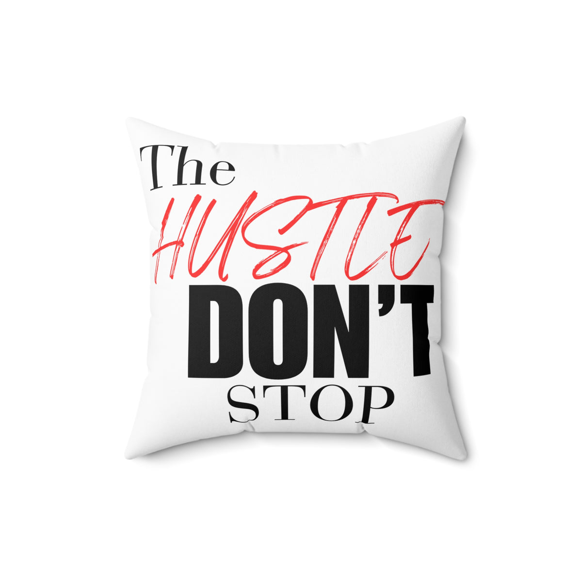 "T.H.D.S." Spun Polyester Square Pillow