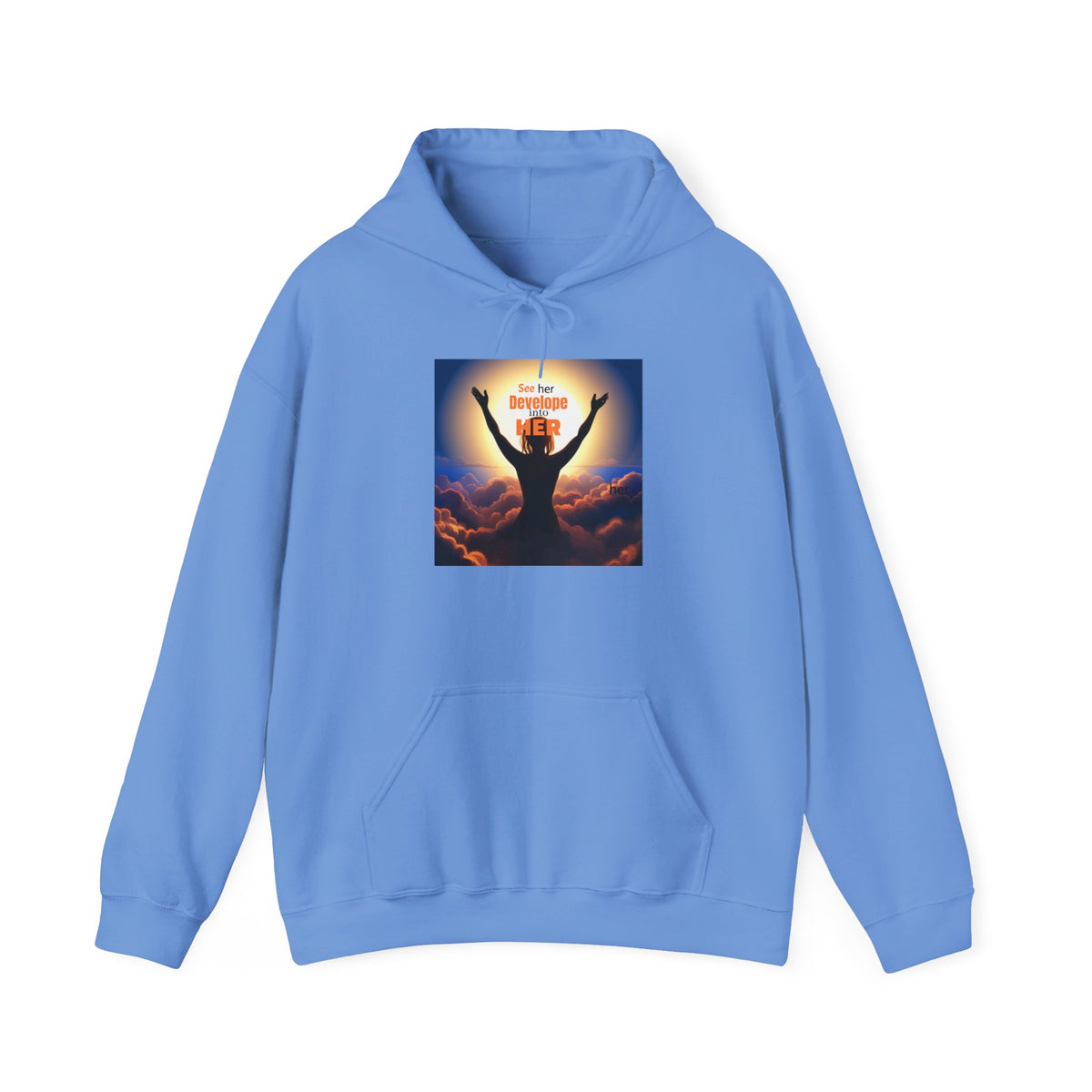 "Becoming Her" Unisex Heavy Blend™ Hooded Sweatshirt