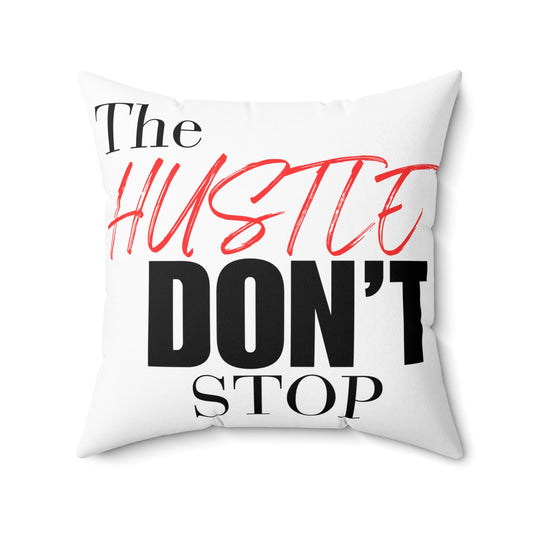 "T.H.D.S." Spun Polyester Square Pillow