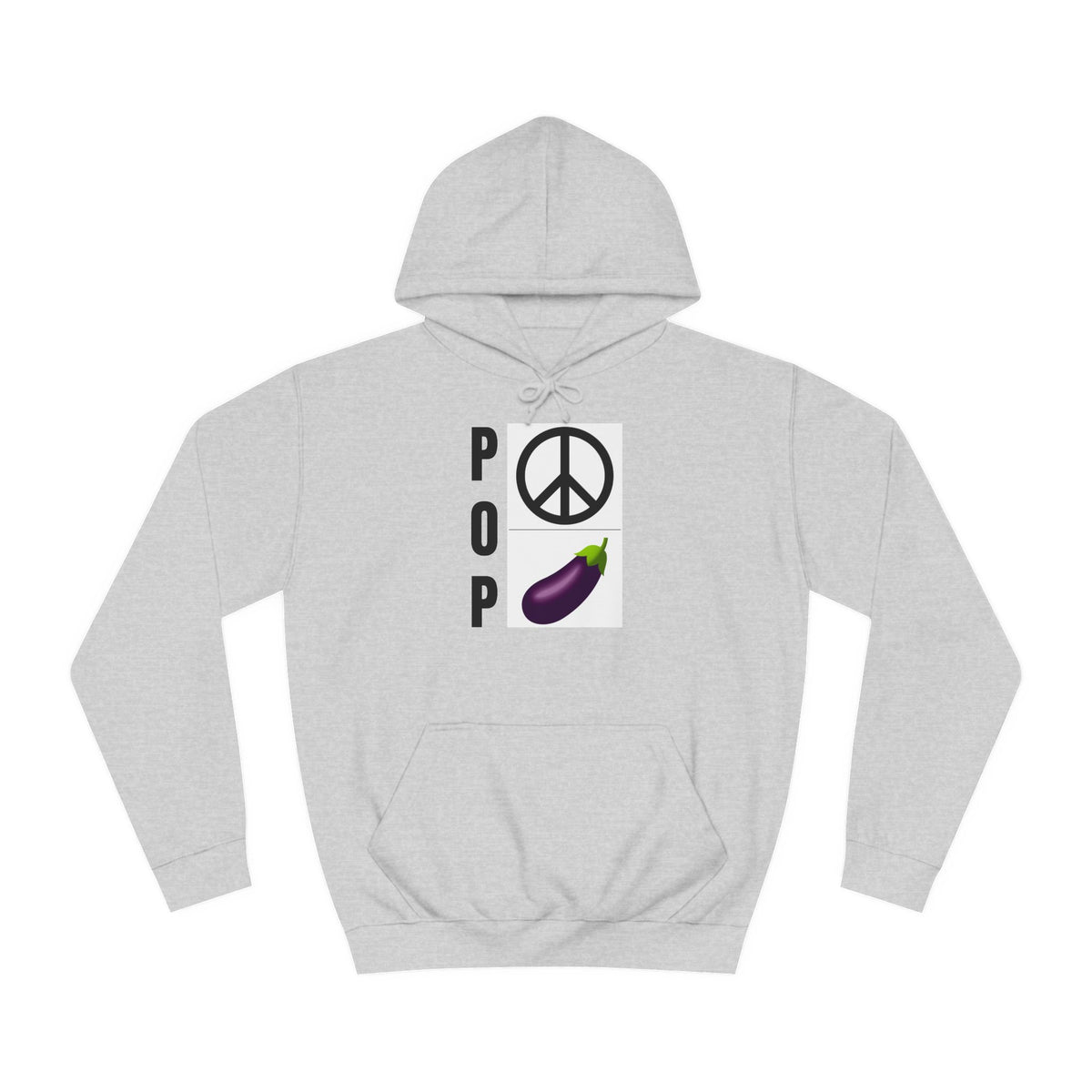 "Peace Ova" Unisex College Hoodie