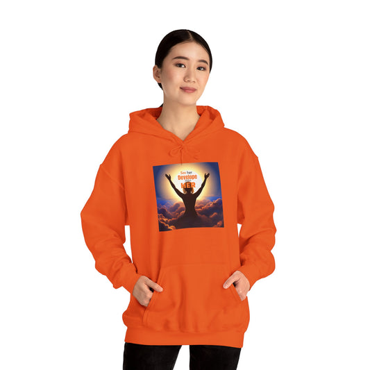 "Becoming Her" Unisex Heavy Blend™ Hooded Sweatshirt