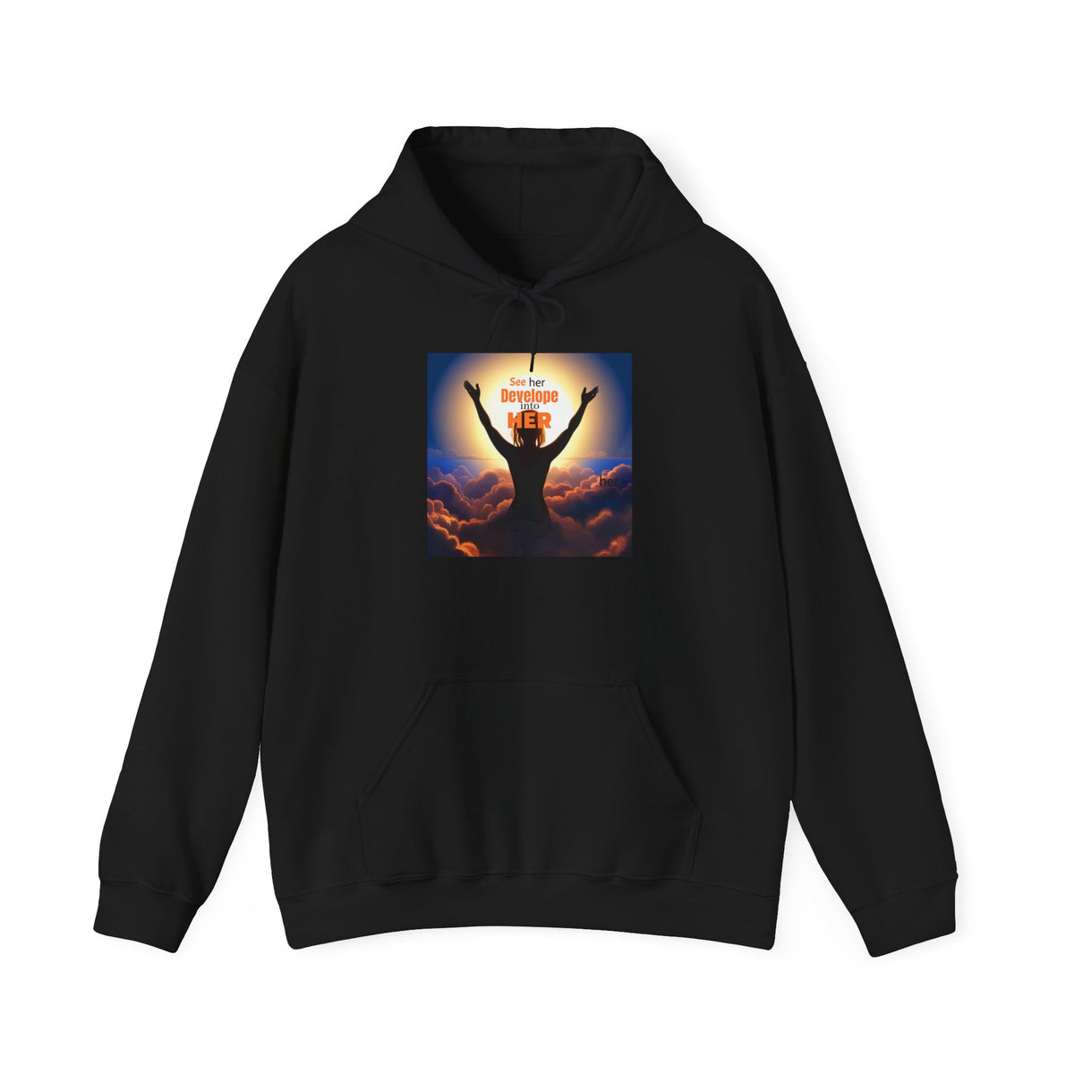 "Becoming Her" Unisex Heavy Blend™ Hooded Sweatshirt