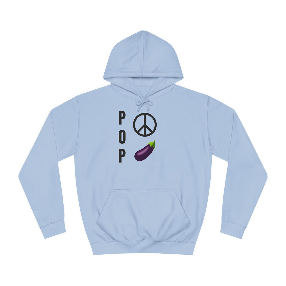 "Peace Ova" Unisex College Hoodie