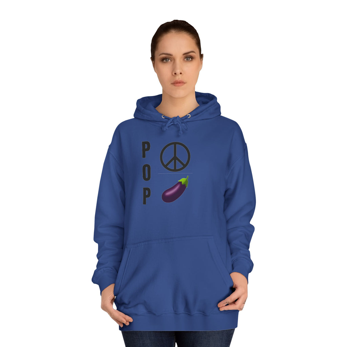 "Peace Ova" Unisex College Hoodie