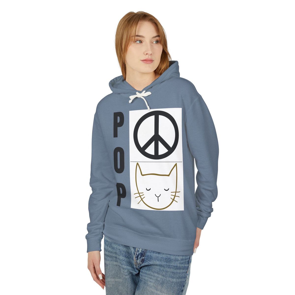 Unisex Lightweight Hooded Sweatshirt
