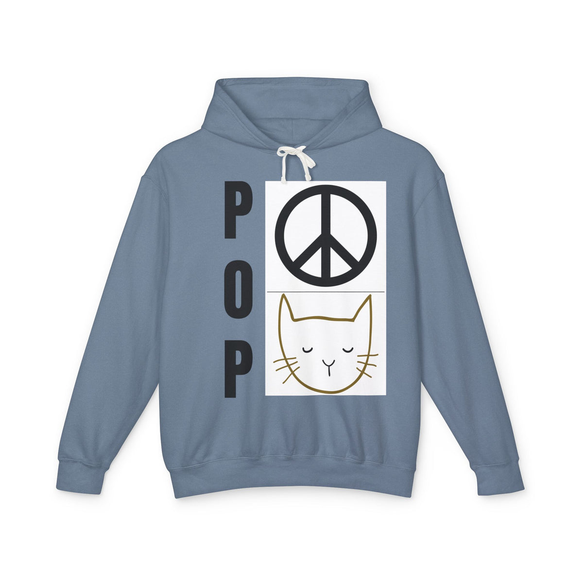 Unisex Lightweight Hooded Sweatshirt