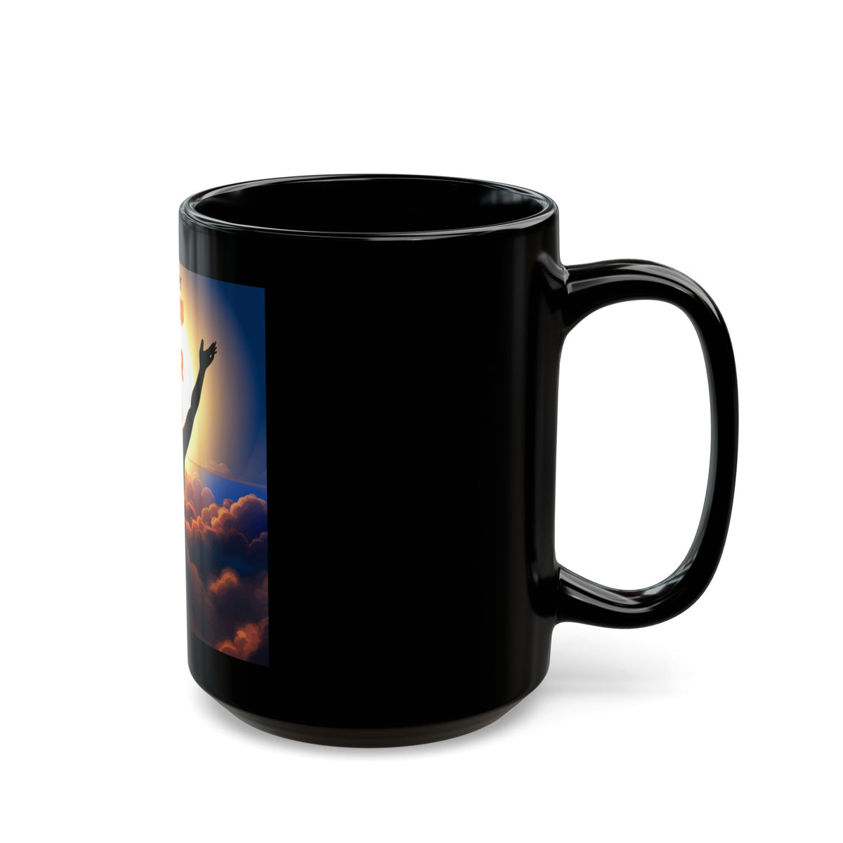 "BECOMING HER" Black Mug (11oz, 15oz)