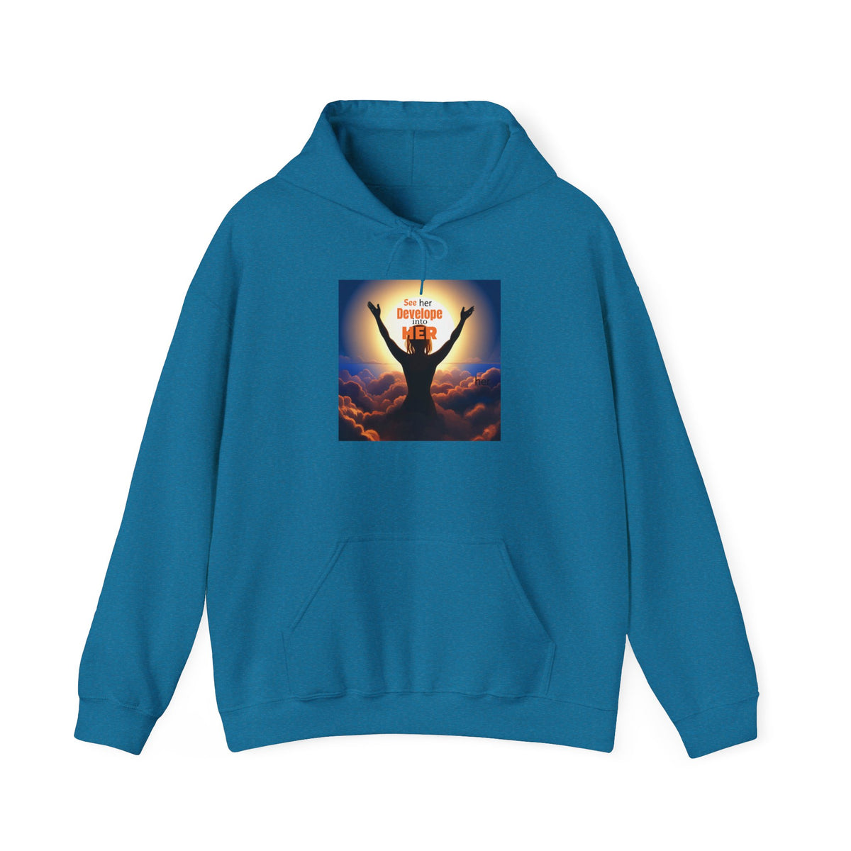 "Becoming Her" Unisex Heavy Blend™ Hooded Sweatshirt