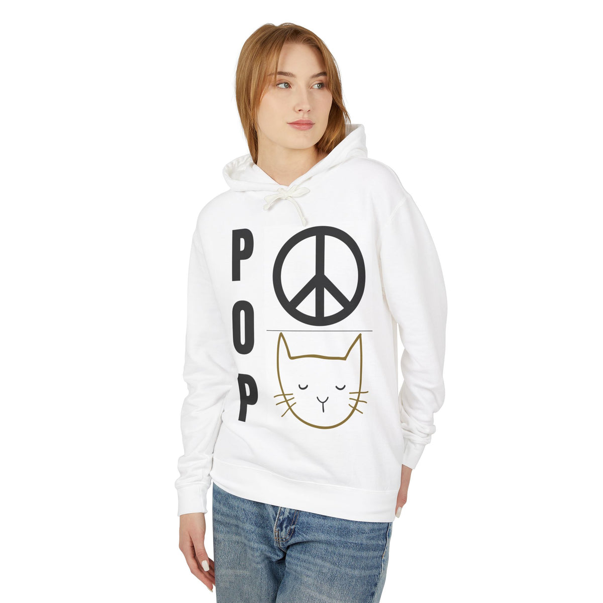 Unisex Lightweight Hooded Sweatshirt