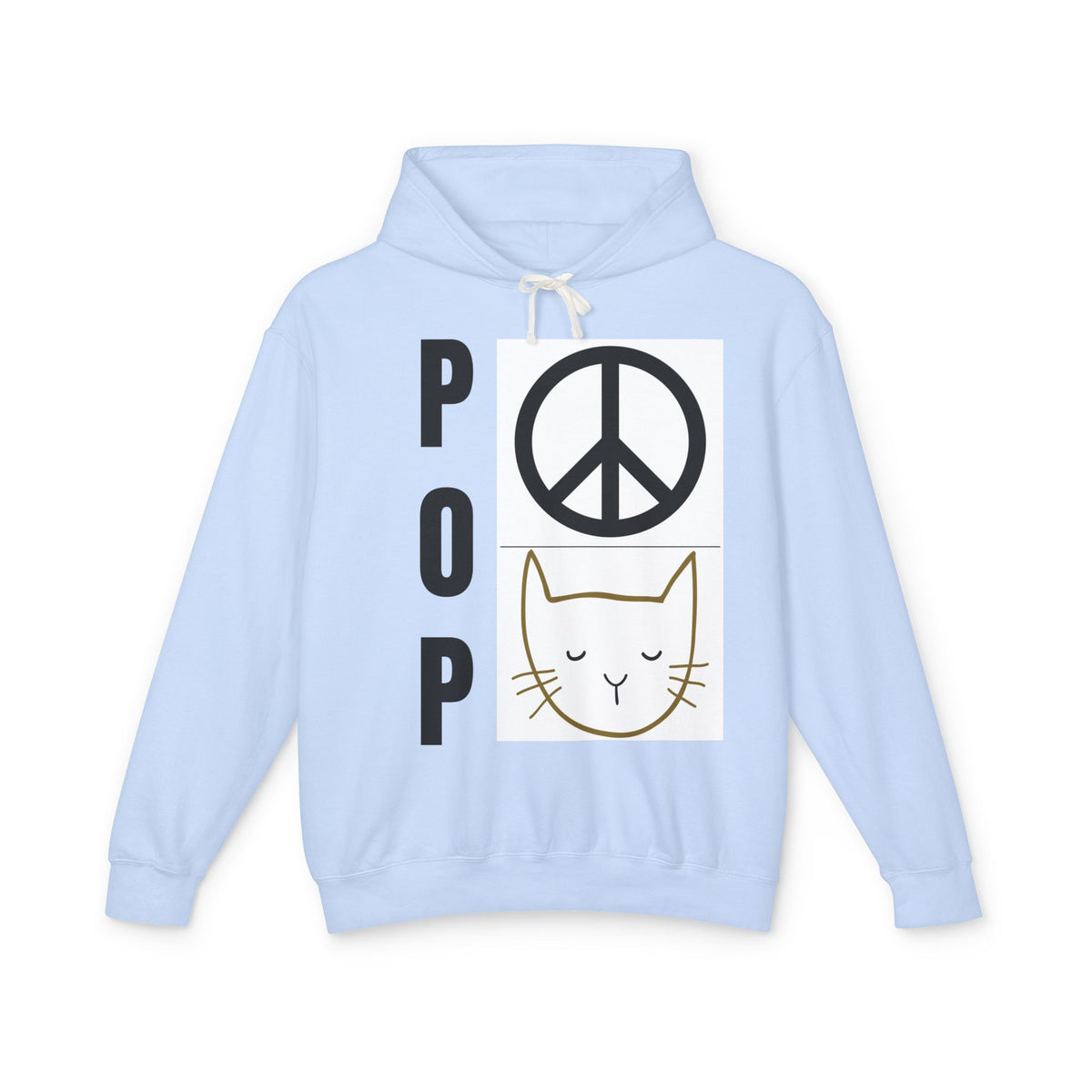 Unisex Lightweight Hooded Sweatshirt