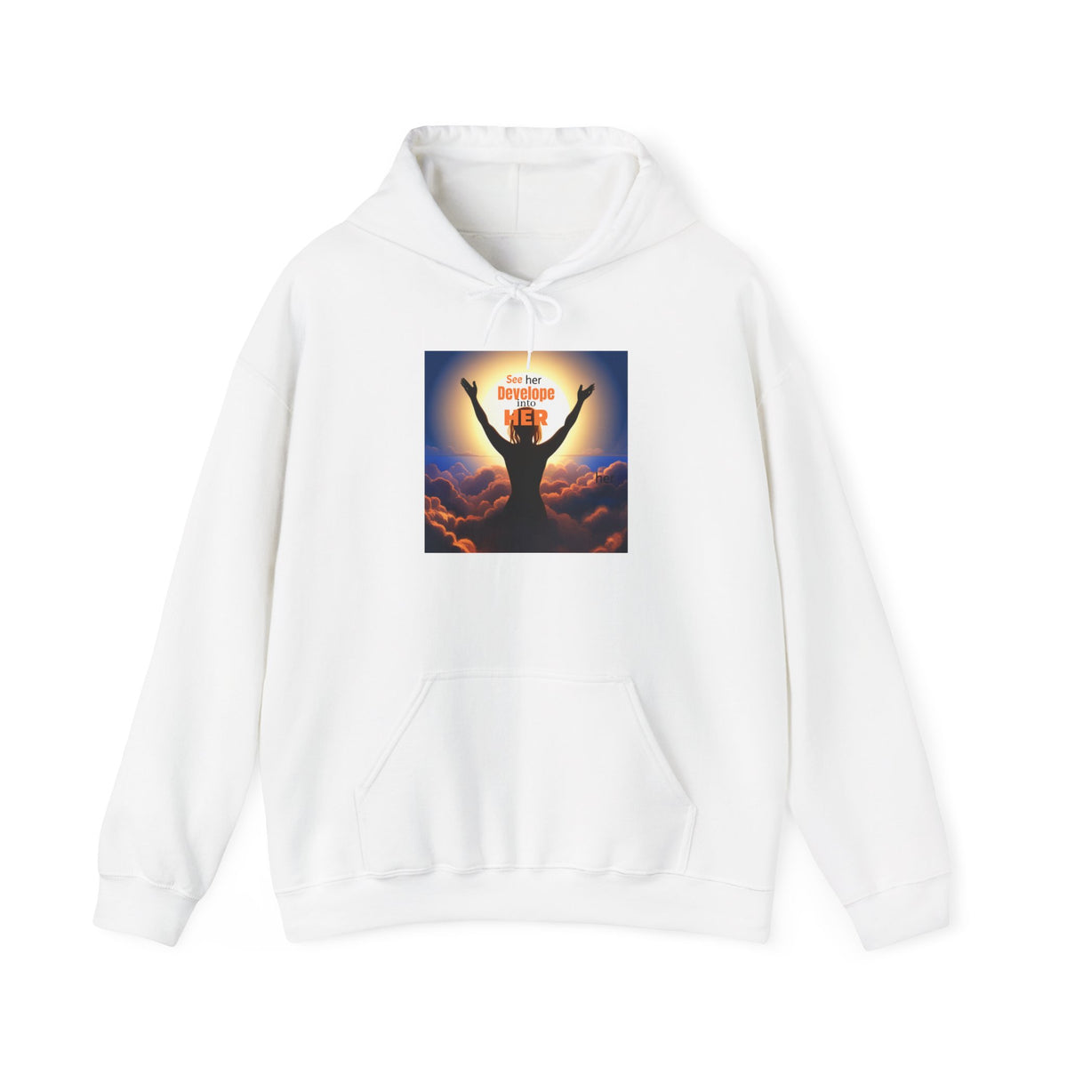 "Becoming Her" Unisex Heavy Blend™ Hooded Sweatshirt