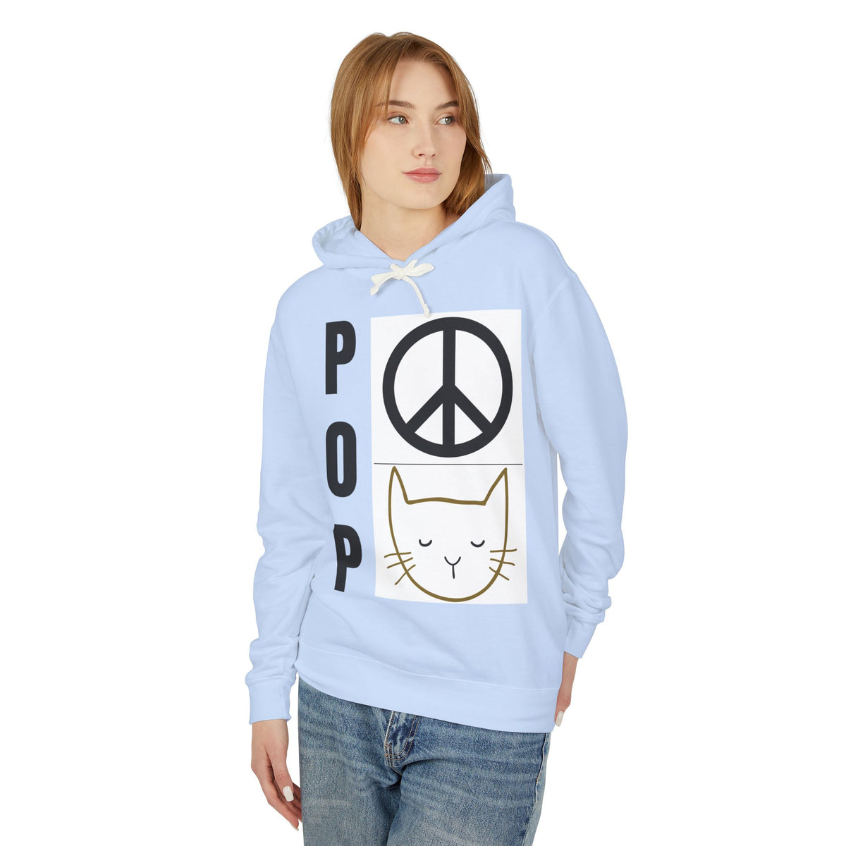 Unisex Lightweight Hooded Sweatshirt
