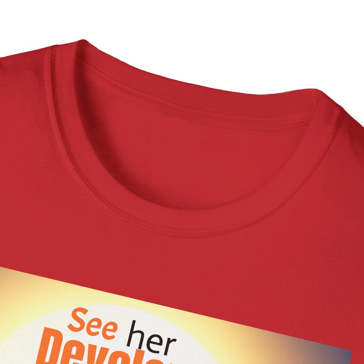 "BECOMING HER" Unisex Softstyle T-Shirt