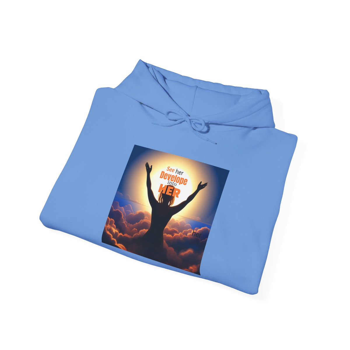 "Becoming Her" Unisex Heavy Blend™ Hooded Sweatshirt