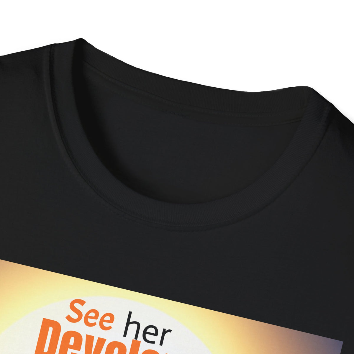 "BECOMING HER" Unisex Softstyle T-Shirt
