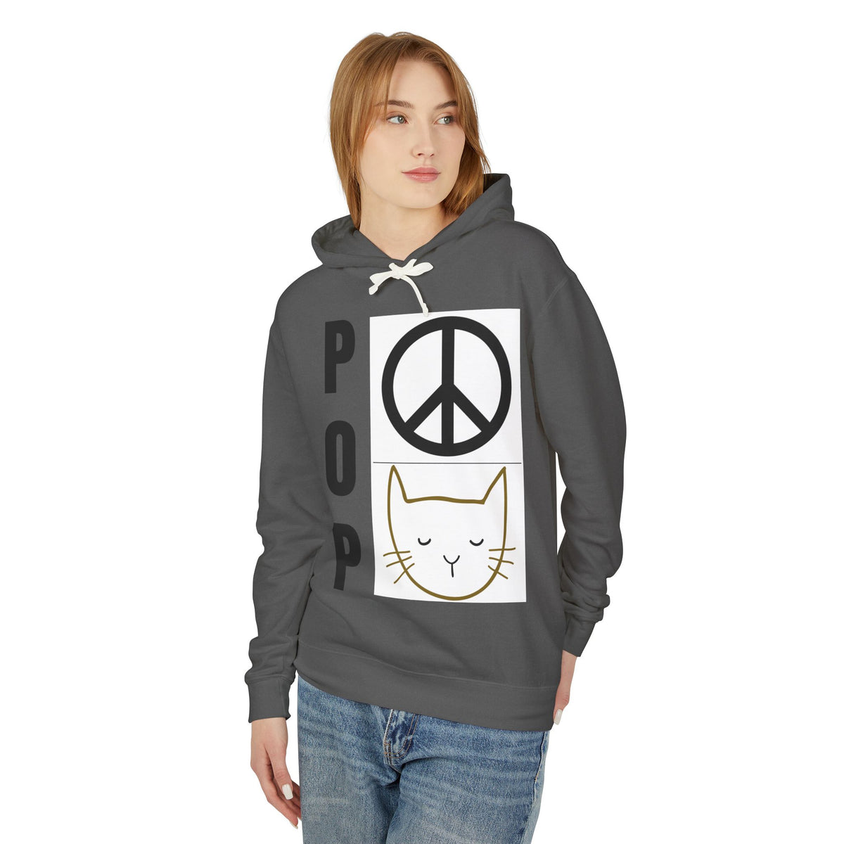Unisex Lightweight Hooded Sweatshirt