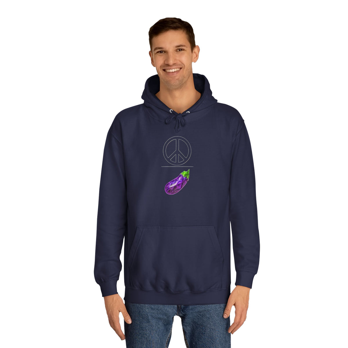 "Peace Ova" Unisex College Hoodie