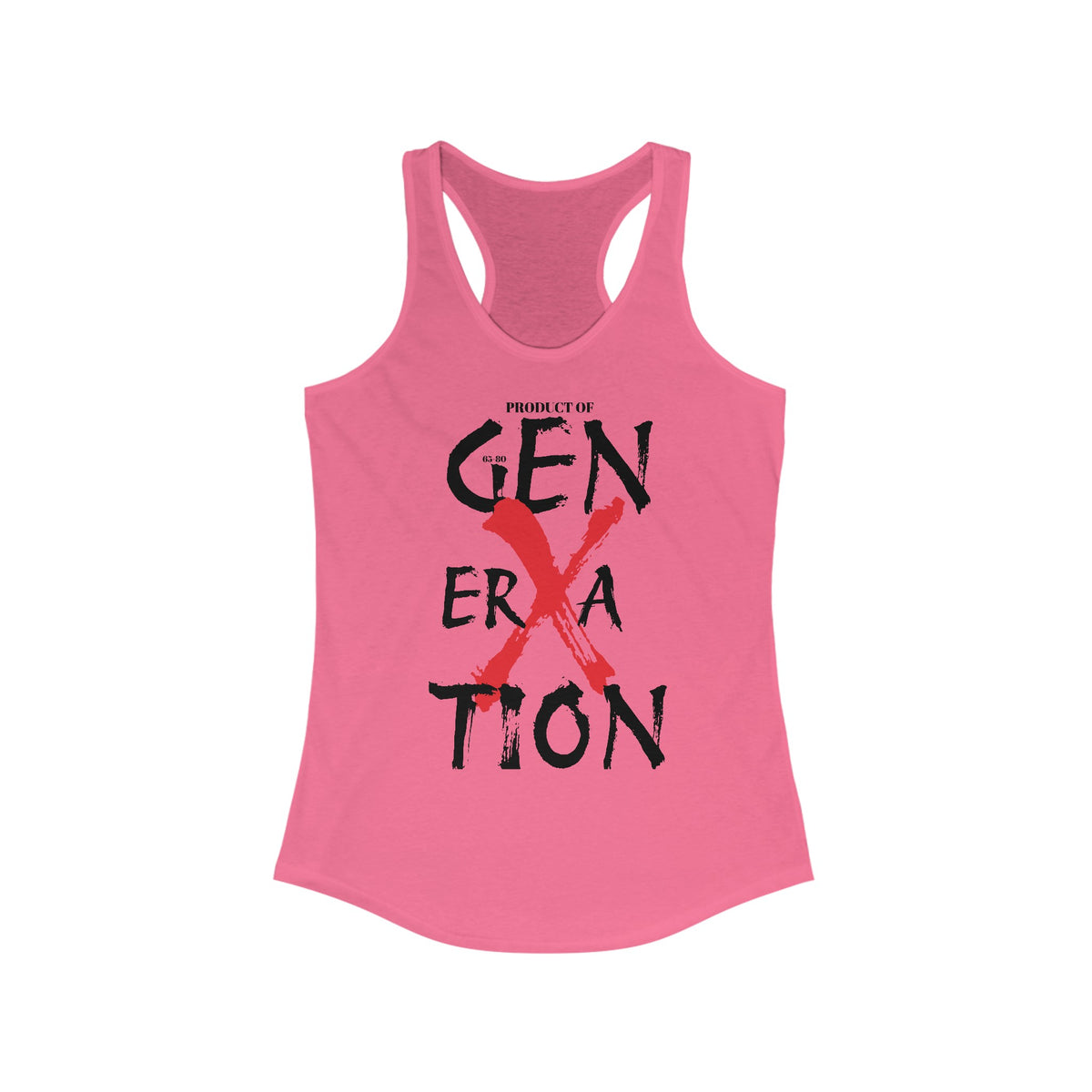 "Property of Generation X" Ideal Racerback Tank