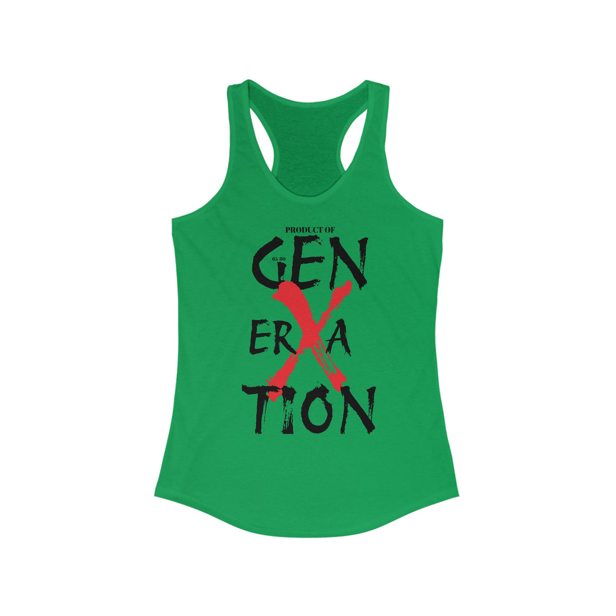 "Property of Generation X" Ideal Racerback Tank