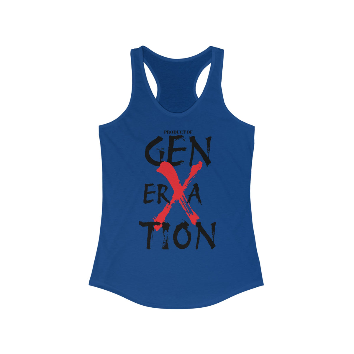 "Property of Generation X" Ideal Racerback Tank