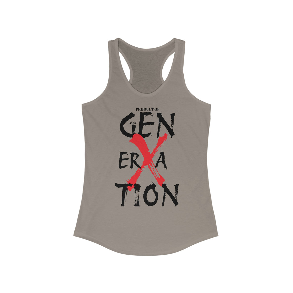 "Property of Generation X" Ideal Racerback Tank