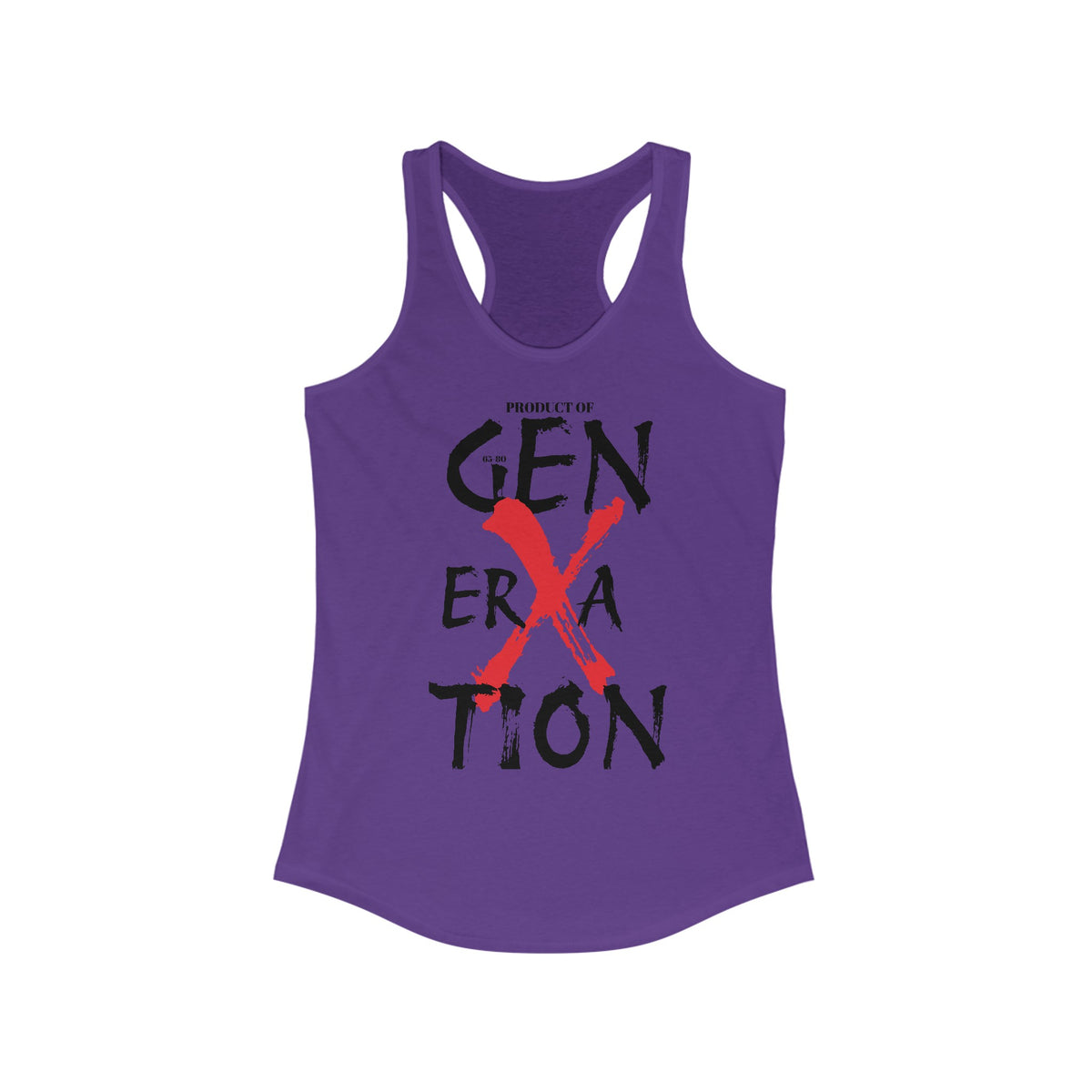 "Property of Generation X" Ideal Racerback Tank