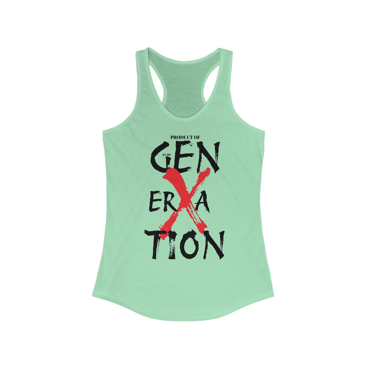 "Property of Generation X" Ideal Racerback Tank
