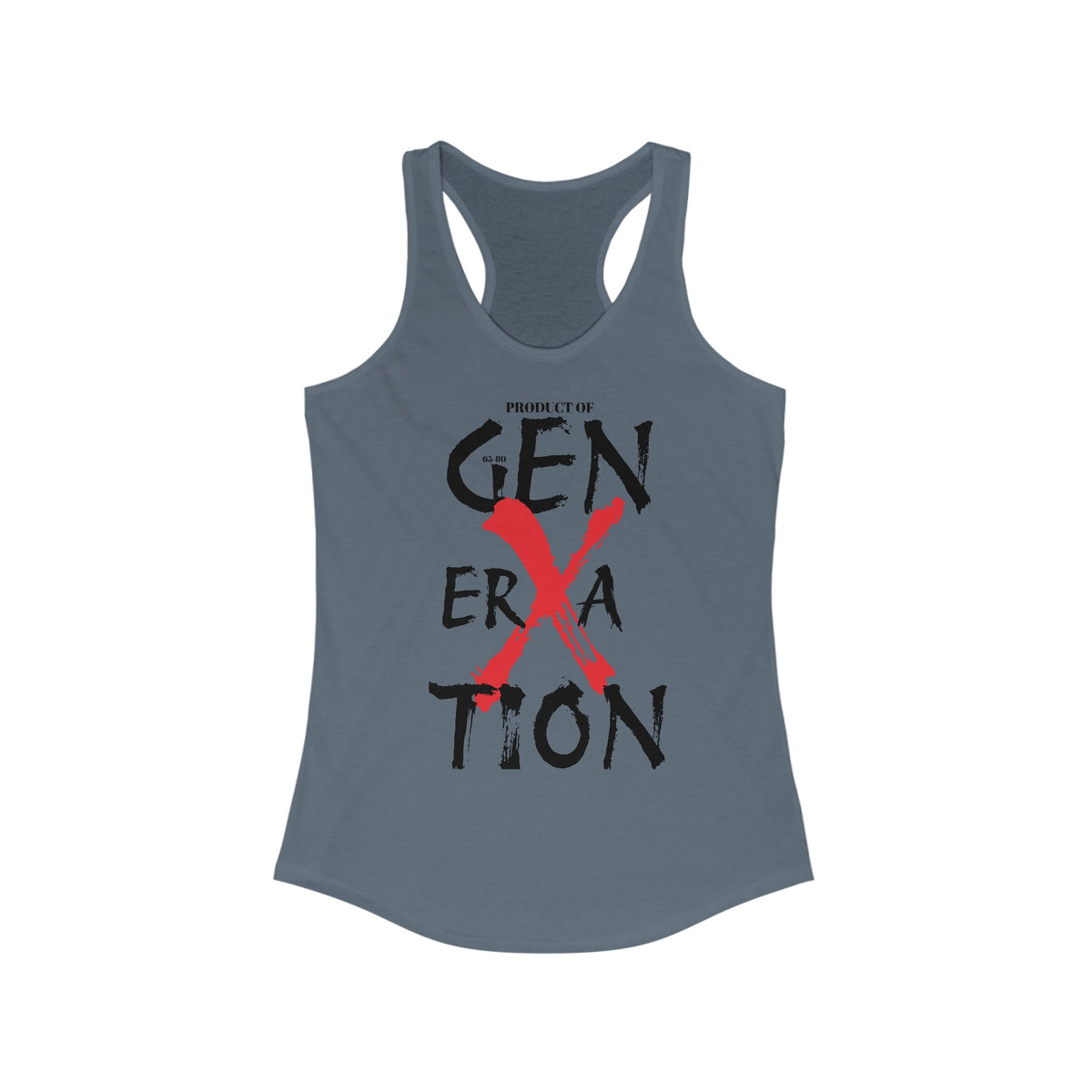 "Property of Generation X" Ideal Racerback Tank
