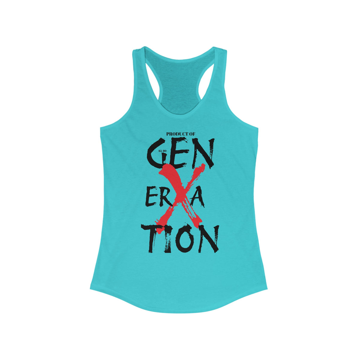 "Property of Generation X" Ideal Racerback Tank