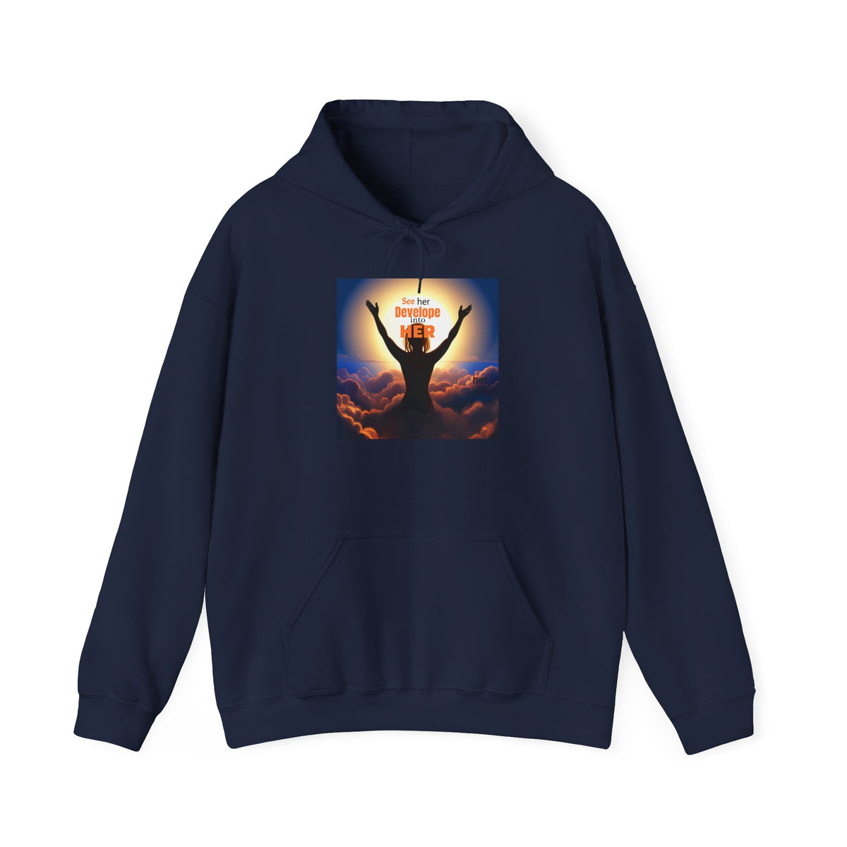 "Becoming Her" Unisex Heavy Blend™ Hooded Sweatshirt