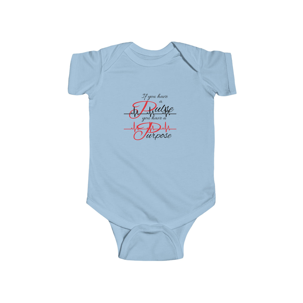 "Purpose" Infant Fine Jersey Bodysuit