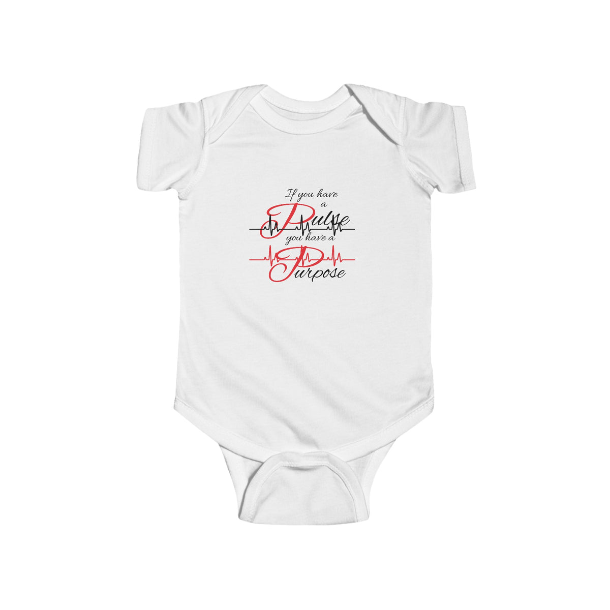 "Purpose" Infant Fine Jersey Bodysuit