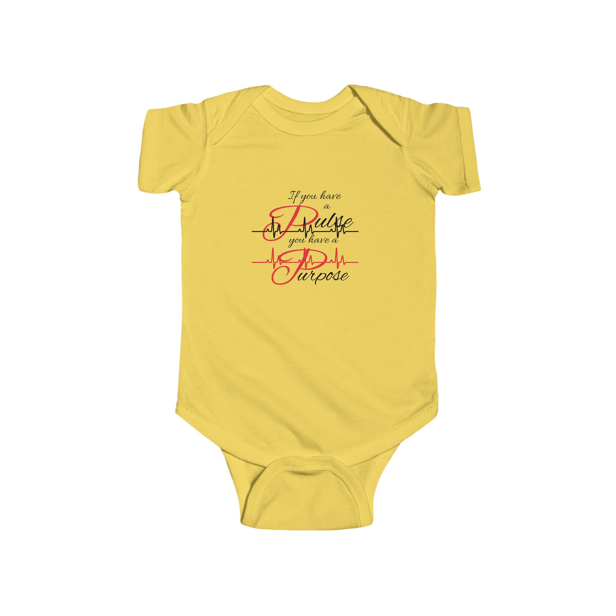 "Purpose" Infant Fine Jersey Bodysuit