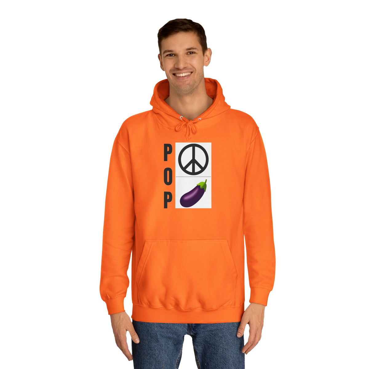 "Peace Ova" Unisex College Hoodie