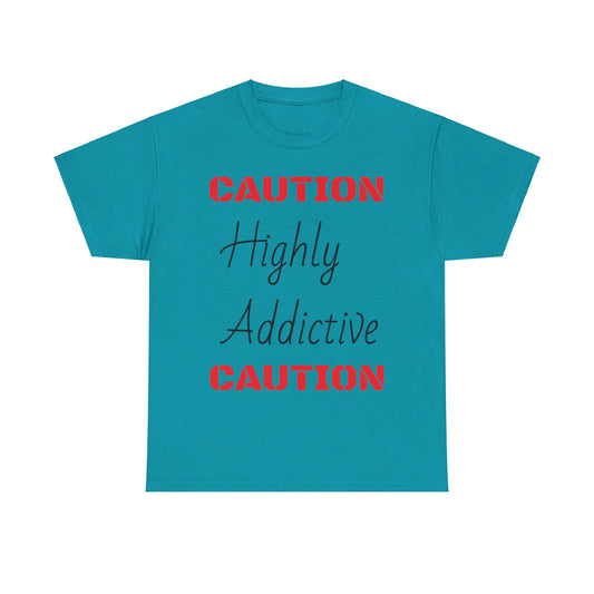 "HIGHLY ADDICTIVE" Unisex Heavy Cotton Tee
