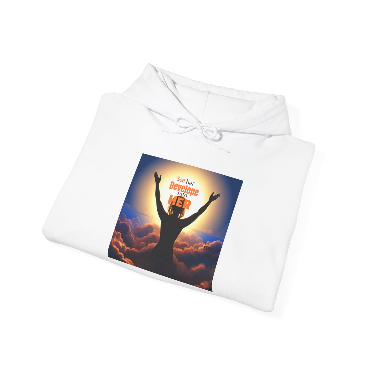 "Becoming Her" Unisex Heavy Blend™ Hooded Sweatshirt